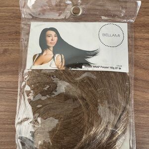 Bellami Brown & Red Wrap Ponytail Hair Extension